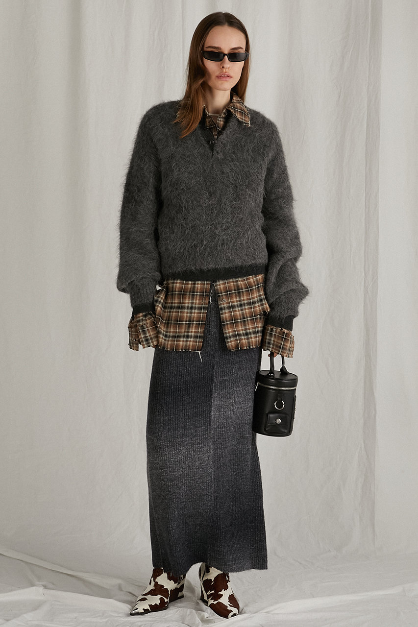 PRANK PROJECT(プランク プロジェクト)｜2WAY アルパカシャギーニット