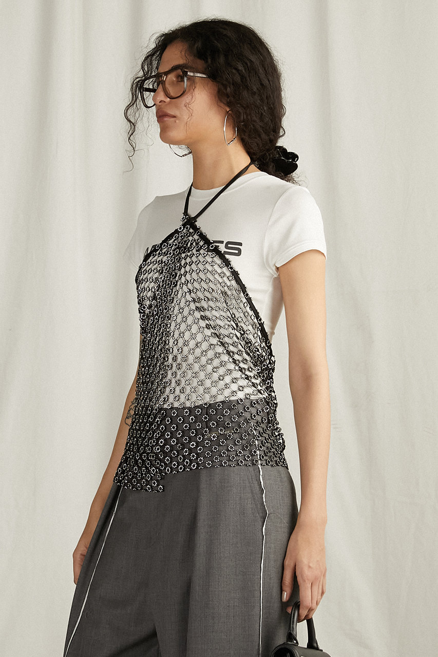 PRANK PROJECT(プランク プロジェクト)｜スパークルラップスカート/BLK