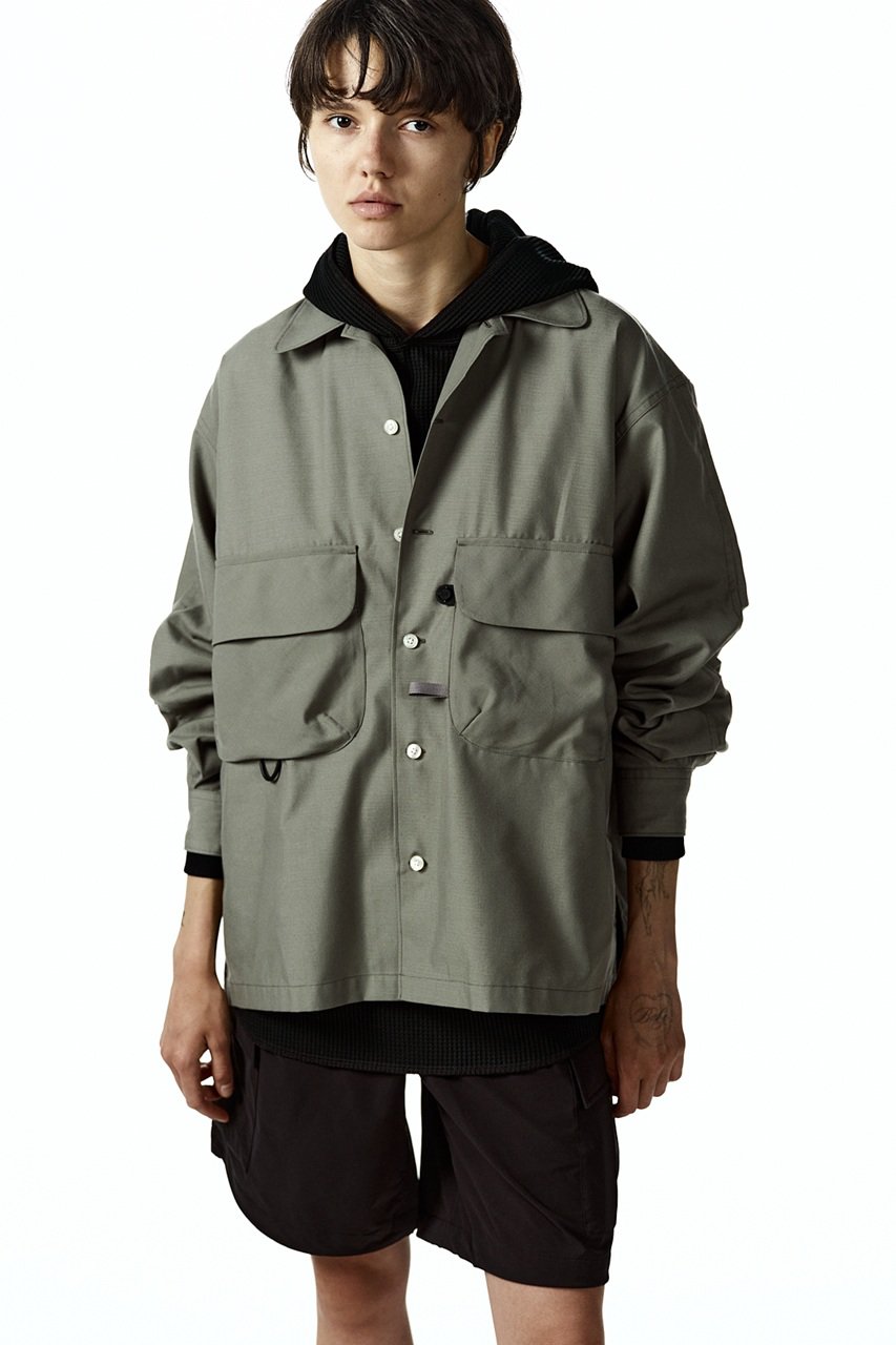 DAIWA PIER39(ダイワ ピア39)｜W's TECH SPORTS OPEN COLLAR SHIRT L/S