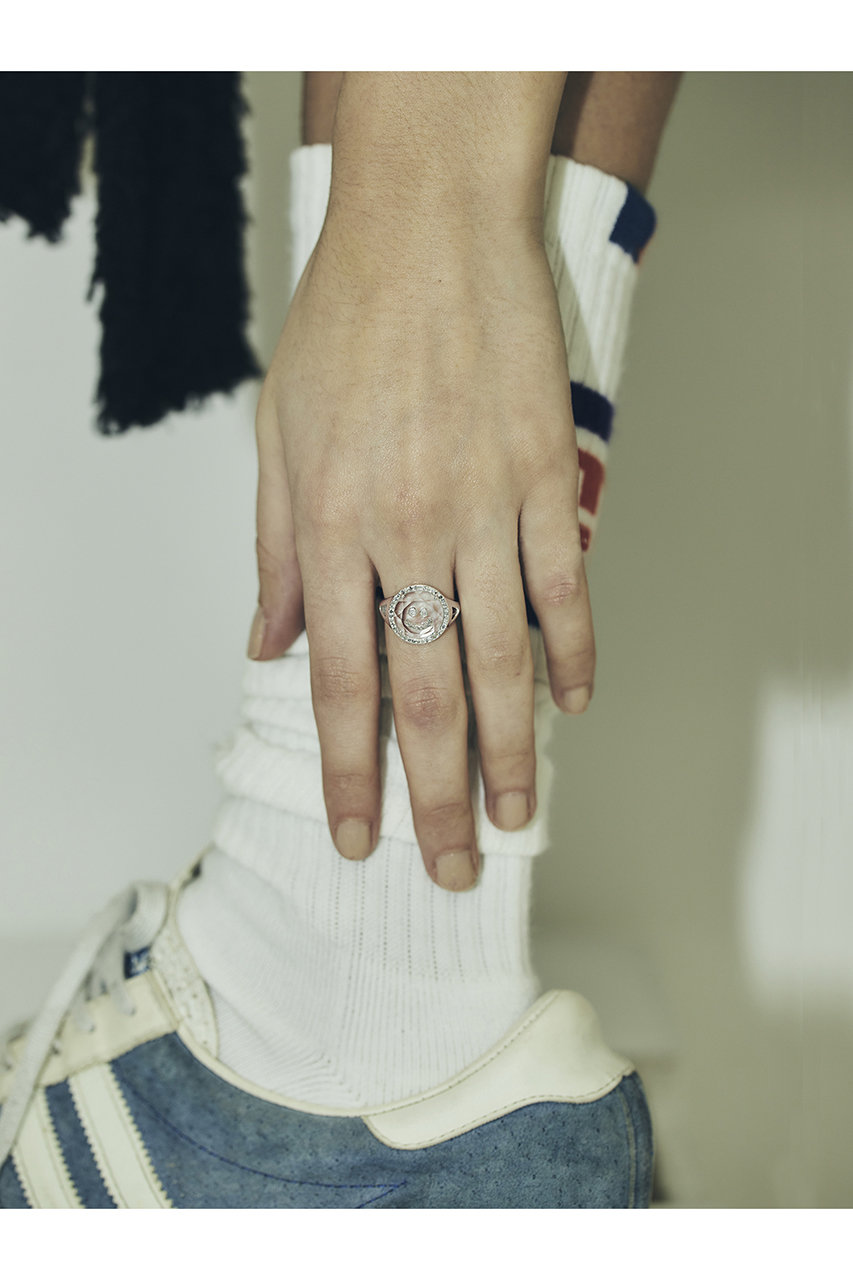 MALUS(マリュス)｜Crystal smile リング/シルバー の通販｜ELLESHOP