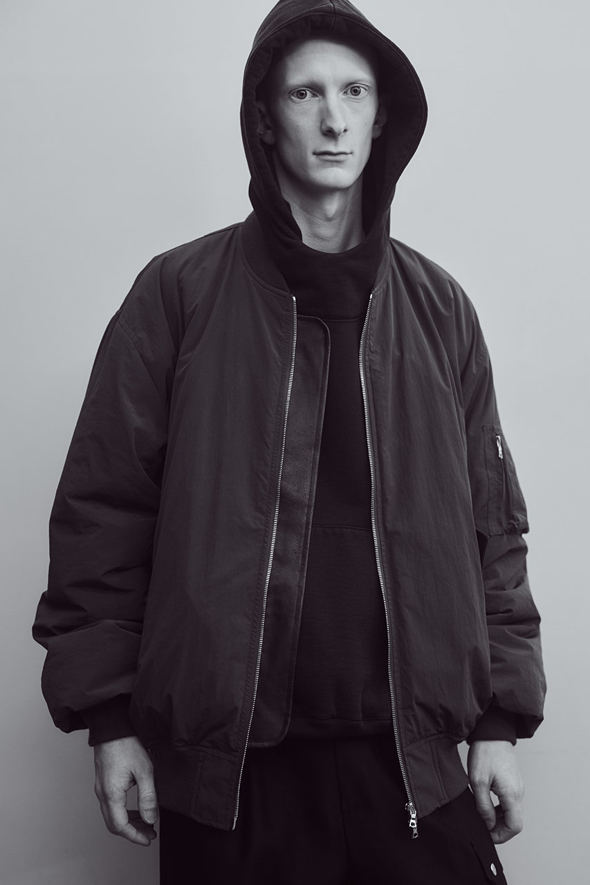 ssstein(シュタイン)｜【UNISEX】WINDPROOF NYLON OVERSIZED FLIGHT