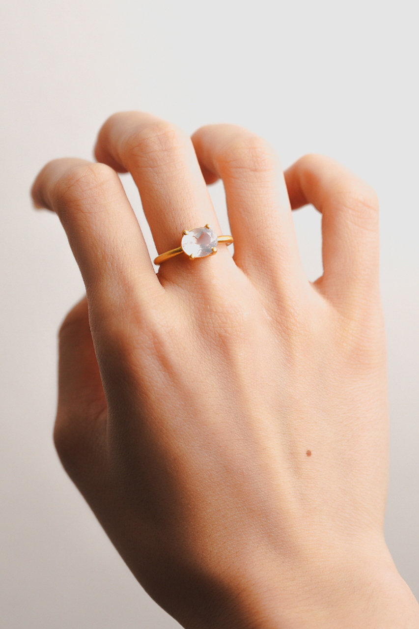 Kui Co.(クイ)｜アクアマリン リング/ブルー の通販｜ELLESHOP・(エル