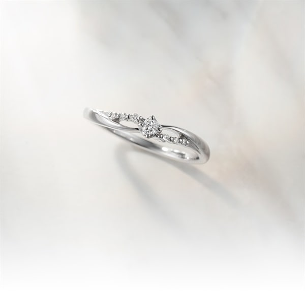 K10ホワイトゴールド リング | 111246143211 | 【公式】4℃ジュエリー