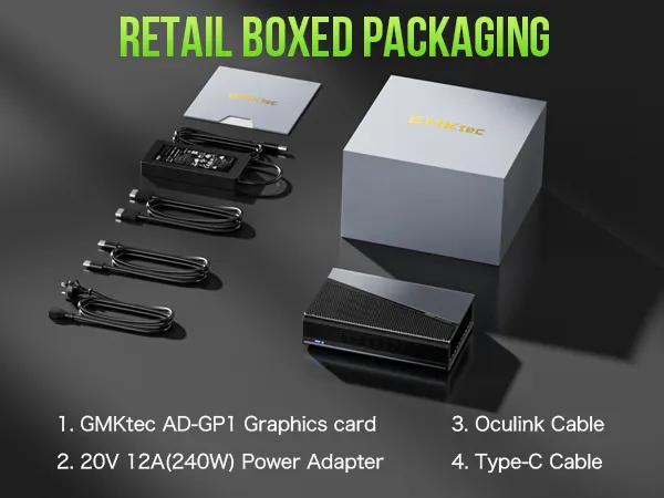 AMD Radeon 7600M XT-- AD-GP1 External GPU Docking Station