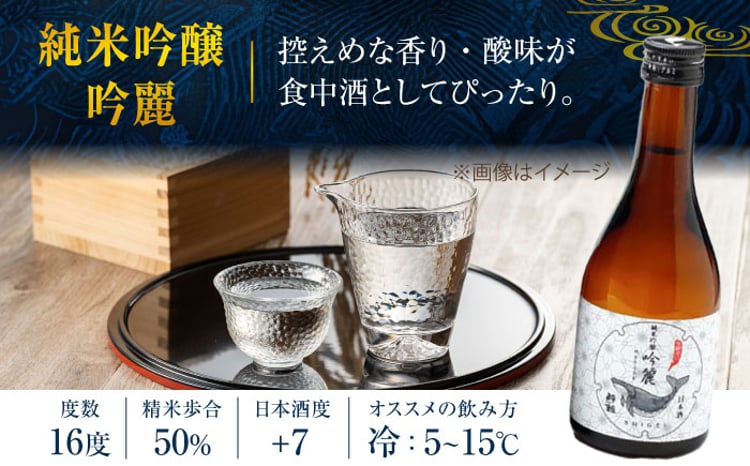 酔鯨 3種 飲み比べセット 300ml 6本 日本酒 飲み比べ 地酒 【近藤酒店