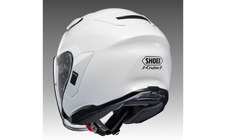 SHOEIヘルメット「J-Cruise 3 ルミナスホワイト」フィッティング