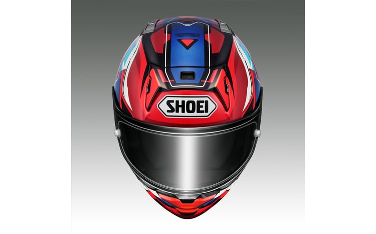 SHOEIヘルメット【X-Fifteen VALION (RED／BLUE)】フィッティング