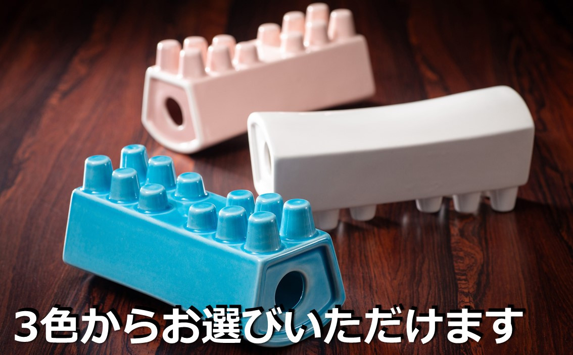 萬古焼（ばんこやき）】陶器製の枕・陶枕（とうちん）冷凍庫で冷やして