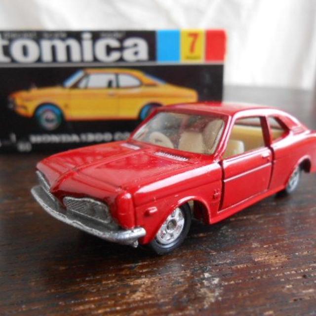 傑作☆超希少！TOMY トミカ Tomica ホンダ 1300 クーペ 9 黒箱の通販