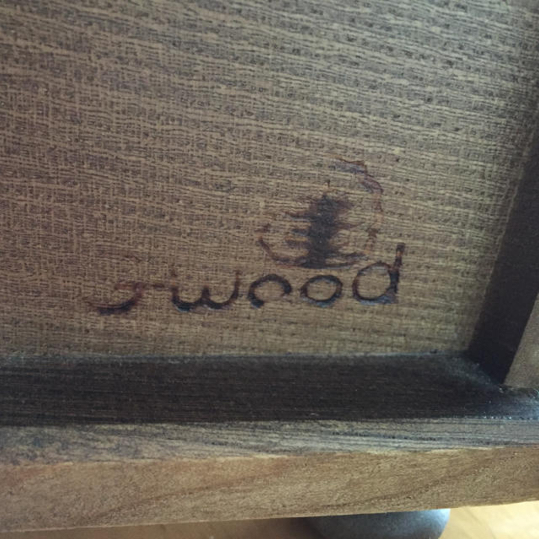箱あり】G-wood 裁縫箱 木製 アンティーク ソーイングボックス 木箱の