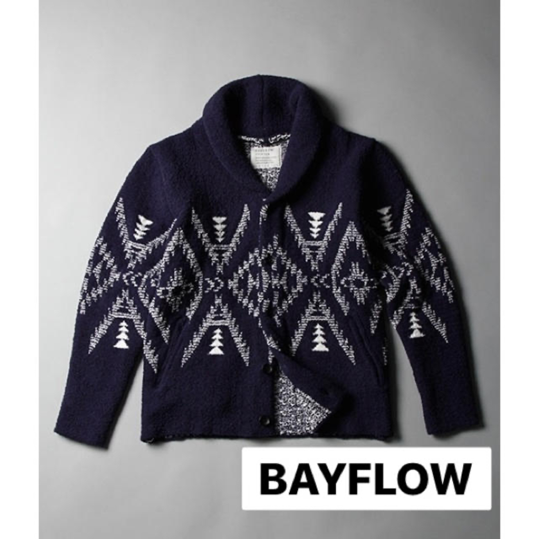 I*K*S様専用 BAYFLOW ネイティブシャギーカーディガン BAYFLOW