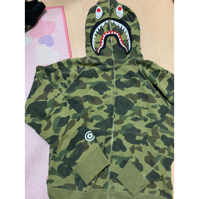 A BATHING APE - 激安Mサイズ！ BAPEファーストカモ2ndシャーク
