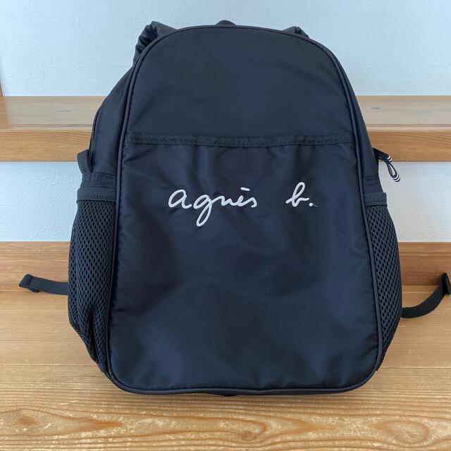 agnes b. - 最終値下げagnes b. GL11 E BAG ロゴ刺繍リュックサックの