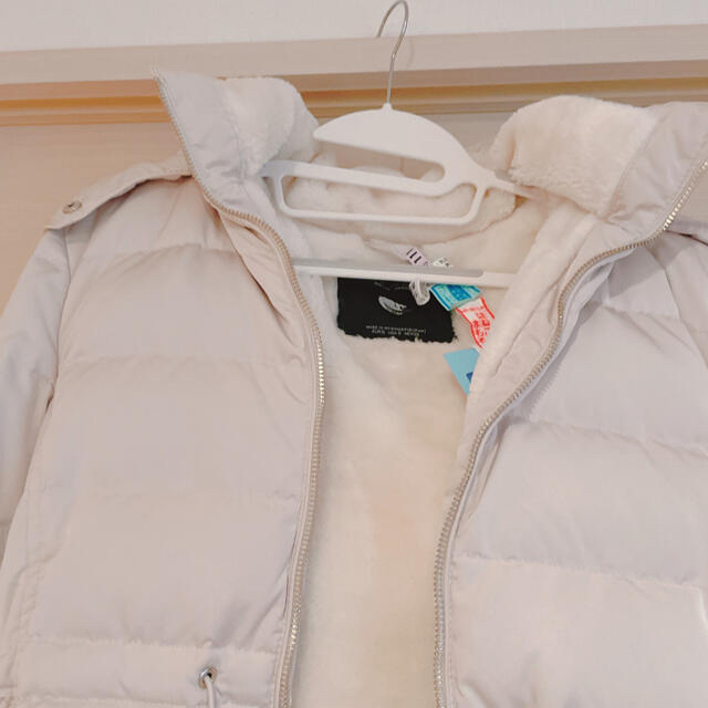 ZARA - 【高級クリーニング済】ダウンジャケット ZARA ホワイトの通販