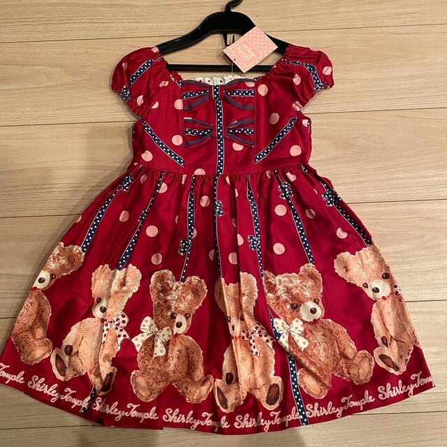 処分値段シャーリーテンプルくまワンピースカットソー2点セット 処分