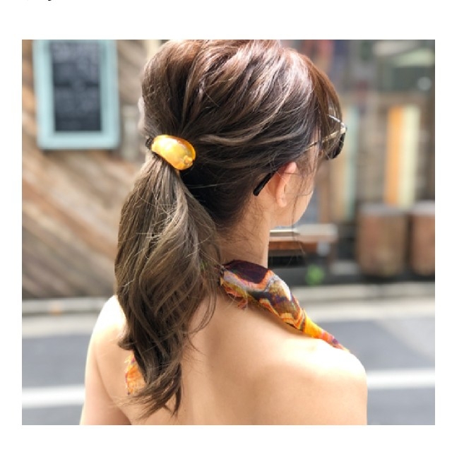 colette malouf - コレットマルーフ Acrylic Small Teardrop Ponyの