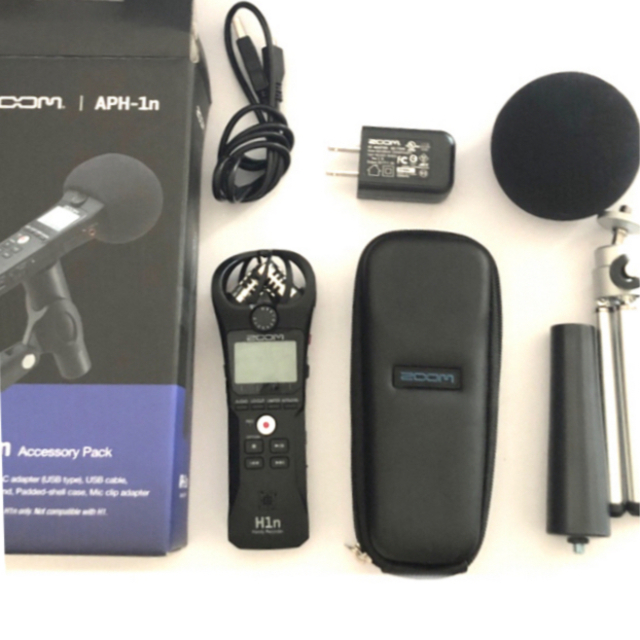 Zoom - 【zoom】 h1n ハンディ レコーダー の通販 by oja｜ズームなら