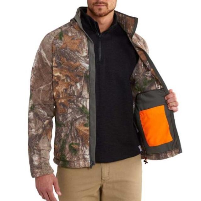 carhartt - カーハート リアルツリー 森林迷彩 フリース ジャケット M