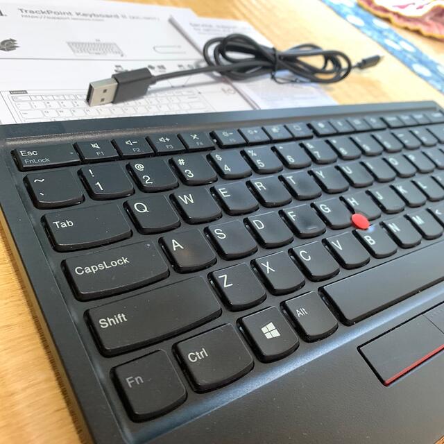 Lenovo - ワイヤレスThinkpad トラックポイント キーボードII KC-1957