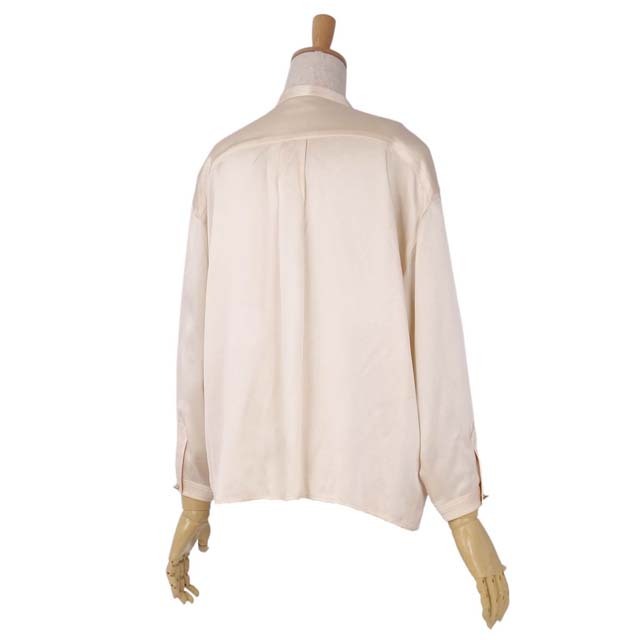 CHANEL - シャネル シャツ ブラウス ココマーク 金ボタン シルク