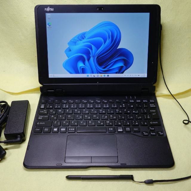 富士通 - ARROWS Tab Q507/PE◇128G/4G◇タブレット キーボード付の