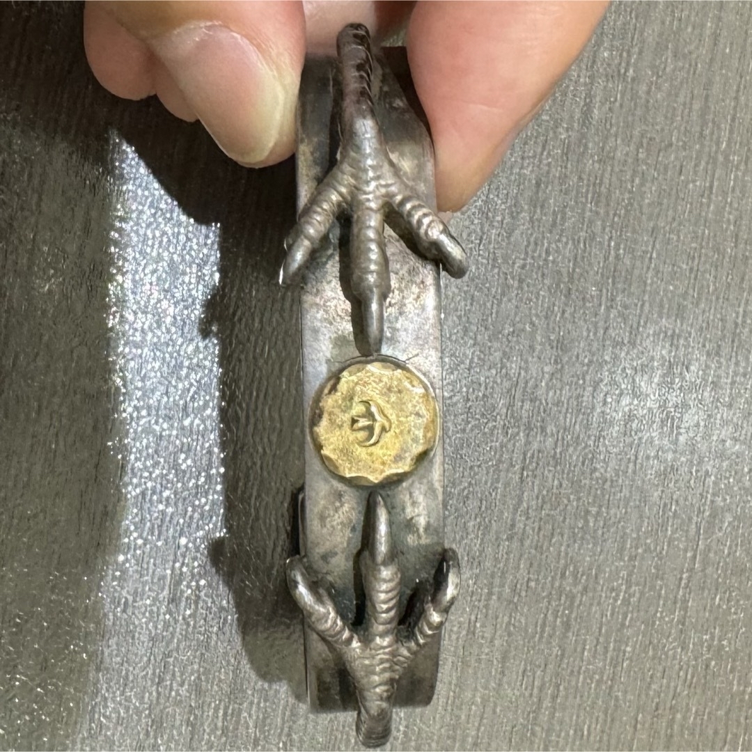 goro's - 《特注激レア》ゴローズ （goro's）爪 平打ちブレス バングル