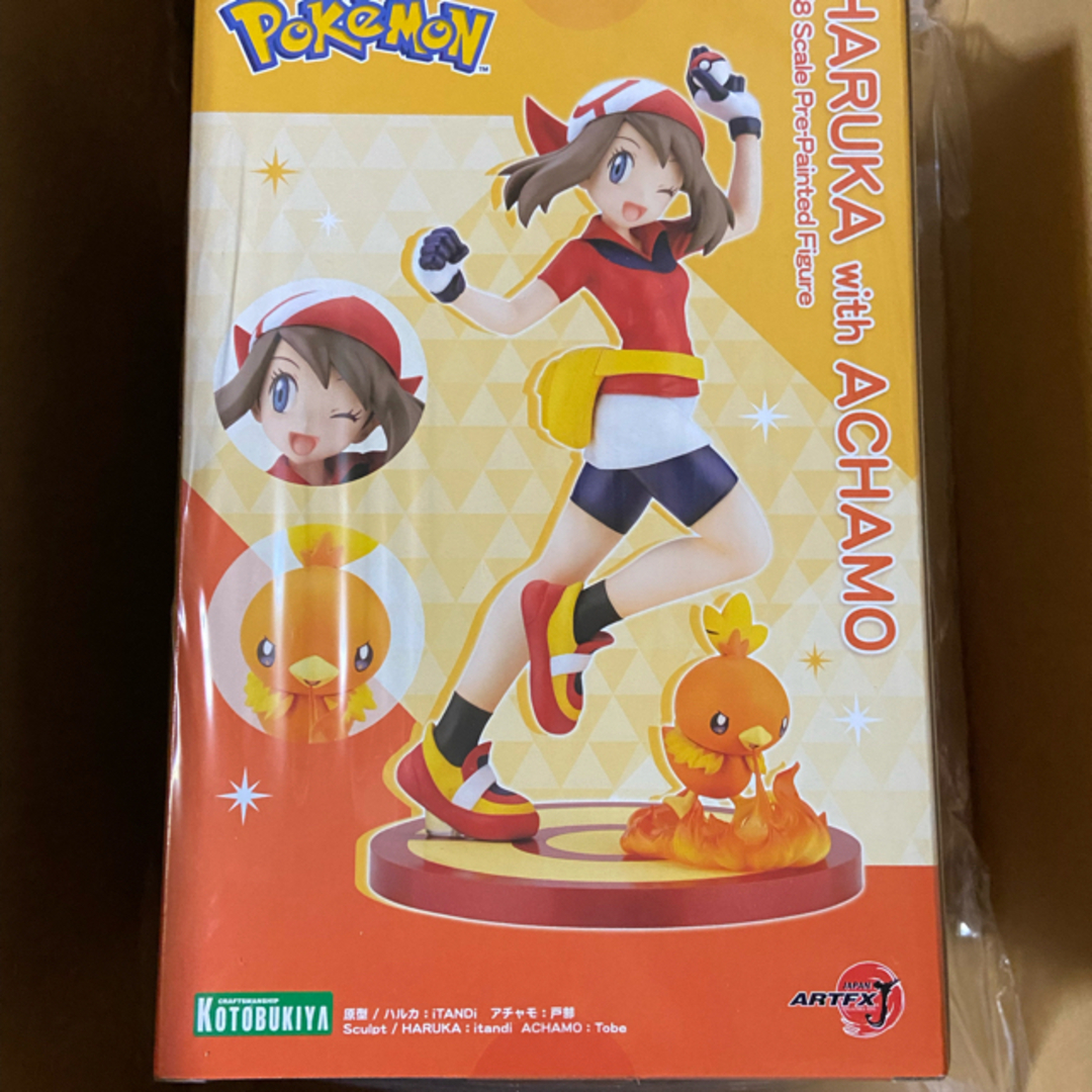 KOTOBUKIYA - 【新品未開封】限定色紙付き ハルカ with アチャモ