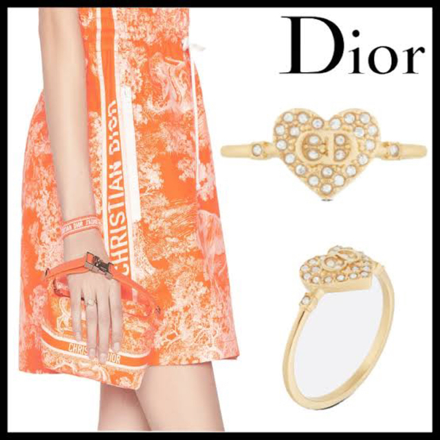 Dior - Dior ハートリングの通販 by シロクマ｜ディオールならラクマ