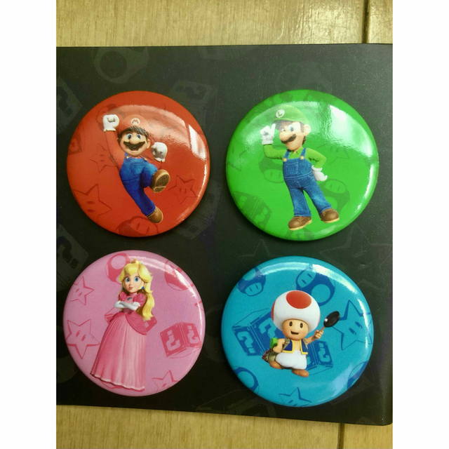 任天堂 - 【新品】映画 スーパーマリオ 缶バッジ アニメジャパン2023の