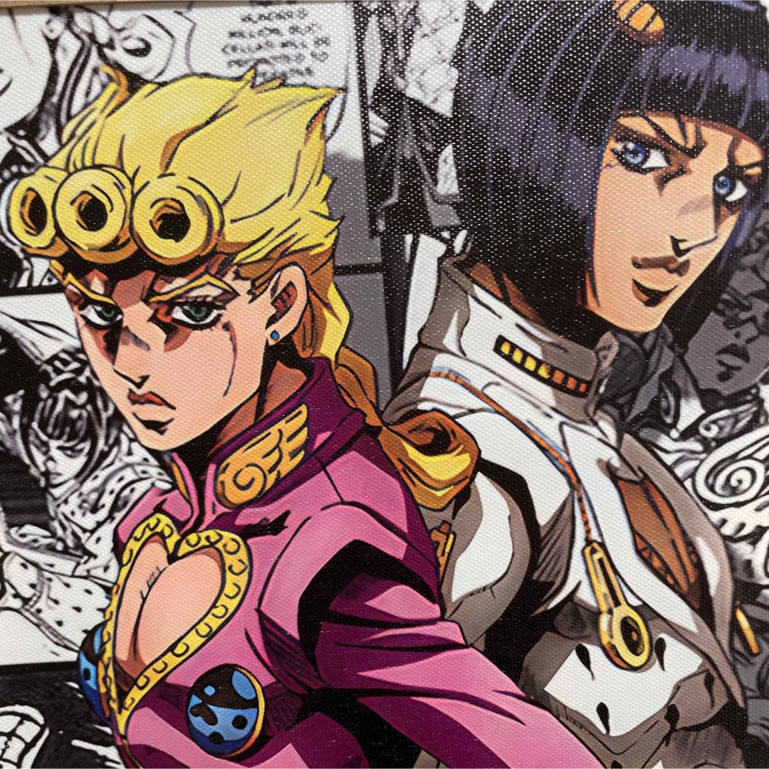 額付きポスター】JOJO ジョジョの奇妙な冒険 ジョルノ ブチャラティ