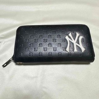 NY ニューヨークヤンキース 長財布 usedの通販 by J's shop｜ラクマ