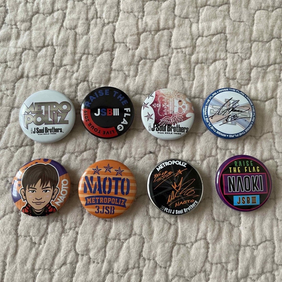 三代目JSBオンラインブース缶バッジまとめ売り(100個以上、約5万分