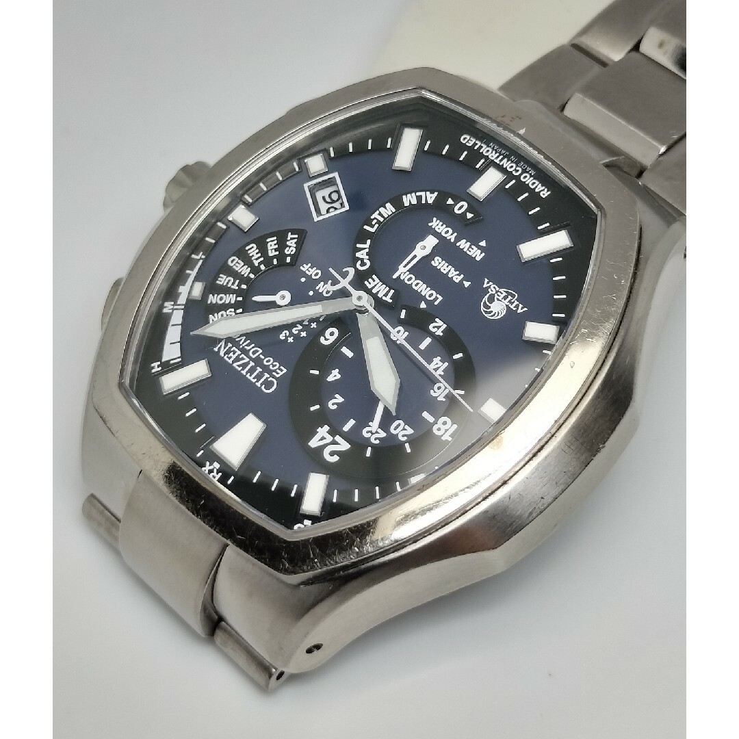 CITIZEN - 二次電池交換済み 人気モデル トノー型 シチズン アテッサ