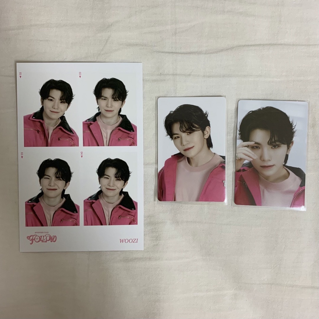 ウジ Ruby TTT トレカ コンプ SEVENTEEN WOOZI ウジ mixtape Ruby