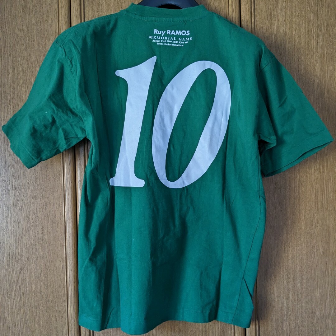 ラモス瑠偉 10 Jリーグオフィシャル 90s 引退試合記念Tシャツ