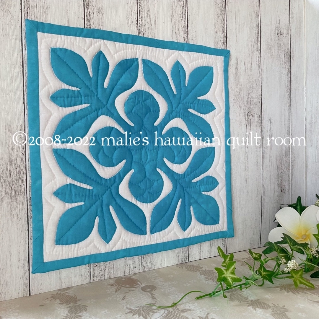 キット】ハワイアンキルト タペストリー30ウルの通販 by malie's