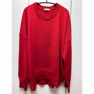 DEUXIEME CLASSE（ニット/セーター ・ レッド/赤色系）のフリマ