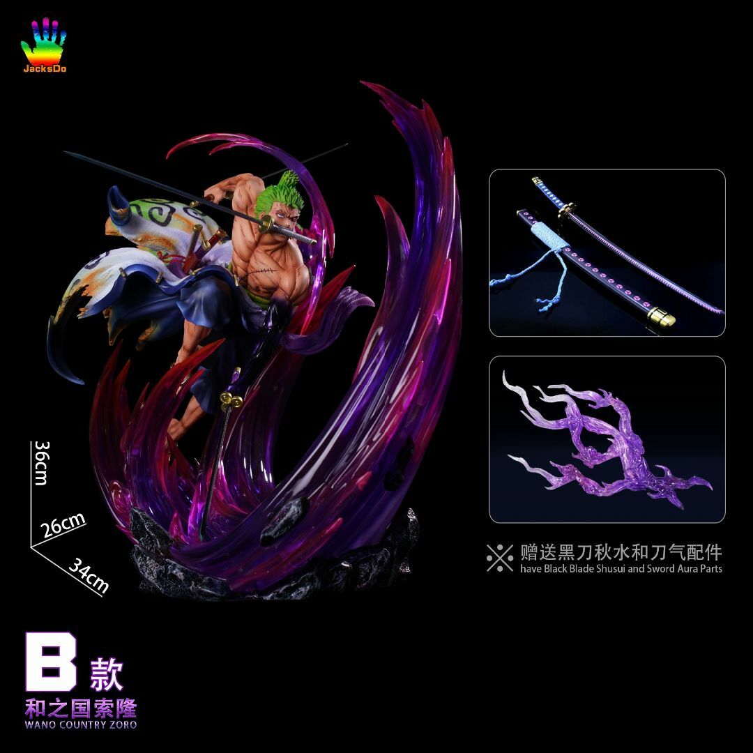 ワンピース ロロノア・ゾロ フィギュア ガレージキット popサイズ Bの