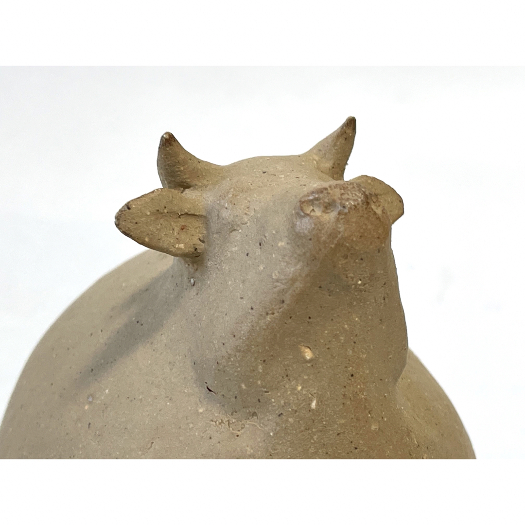 丑・牛 置物 備前焼 丑・牛 置物 備前焼