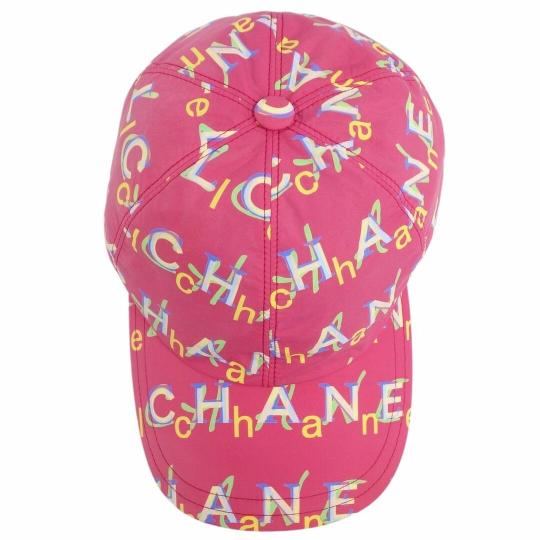 CHANEL - 極美品 シャネル CHANEL 19P キャップ 帽子 ロゴ柄 ナイロン
