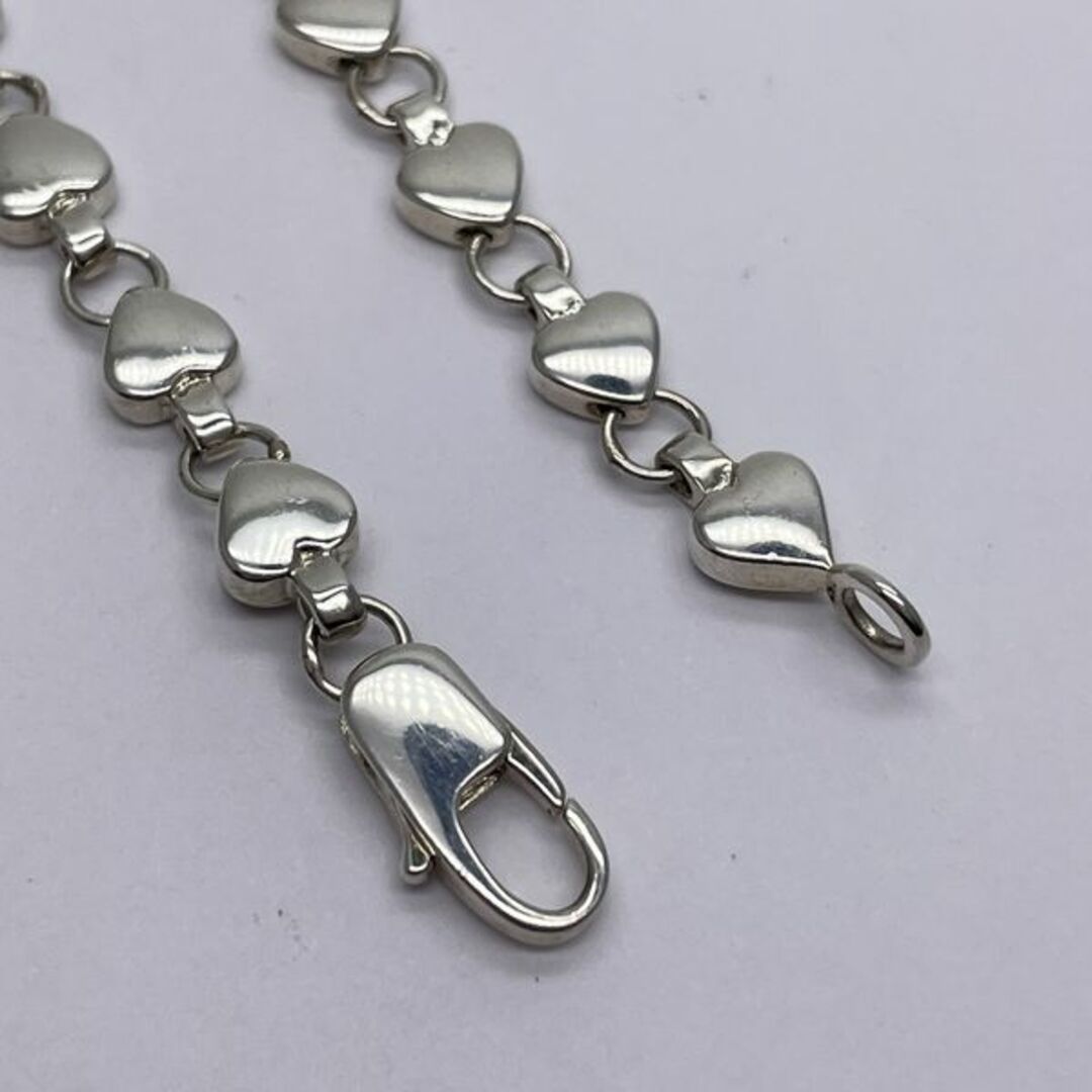 Tiffany & Co. - TIFFANY&Co. パフハート リンク ブレスレット SV925の