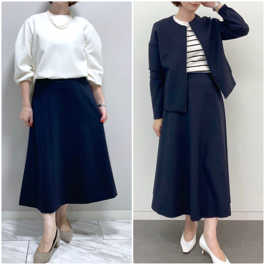 Theory luxe - 新品 theory luxe 22SS フレアスカート 黒38の通販 by