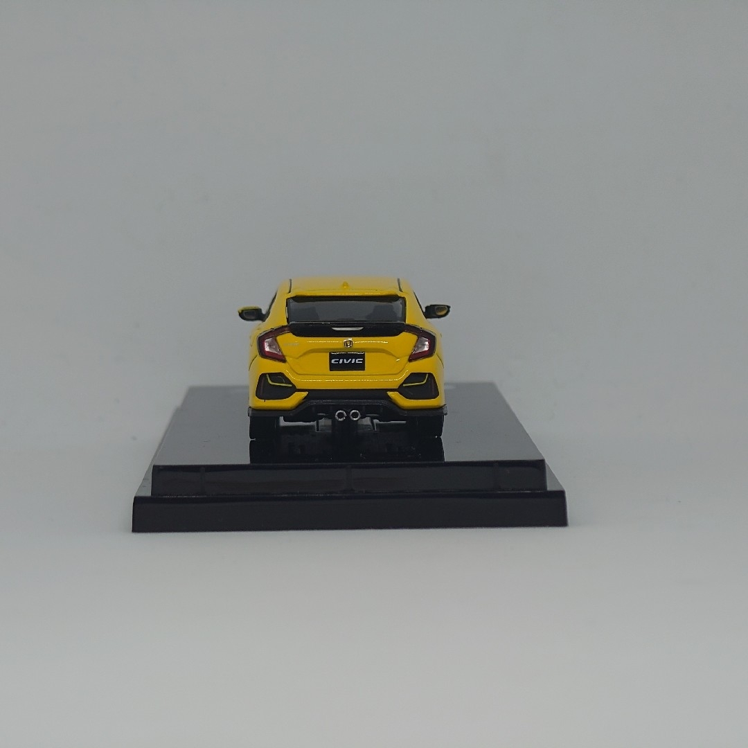 HobbyJAPAN - ホビージャパン 1/64 ホンダ シビック FK7 2020 イエロー