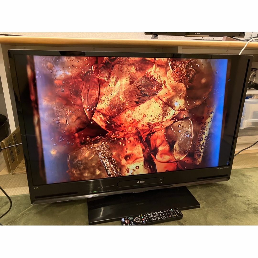 三菱 - 三菱 LCD-V40BHR7 ブルーレイ&レコーダー内蔵 40型 500G超美品
