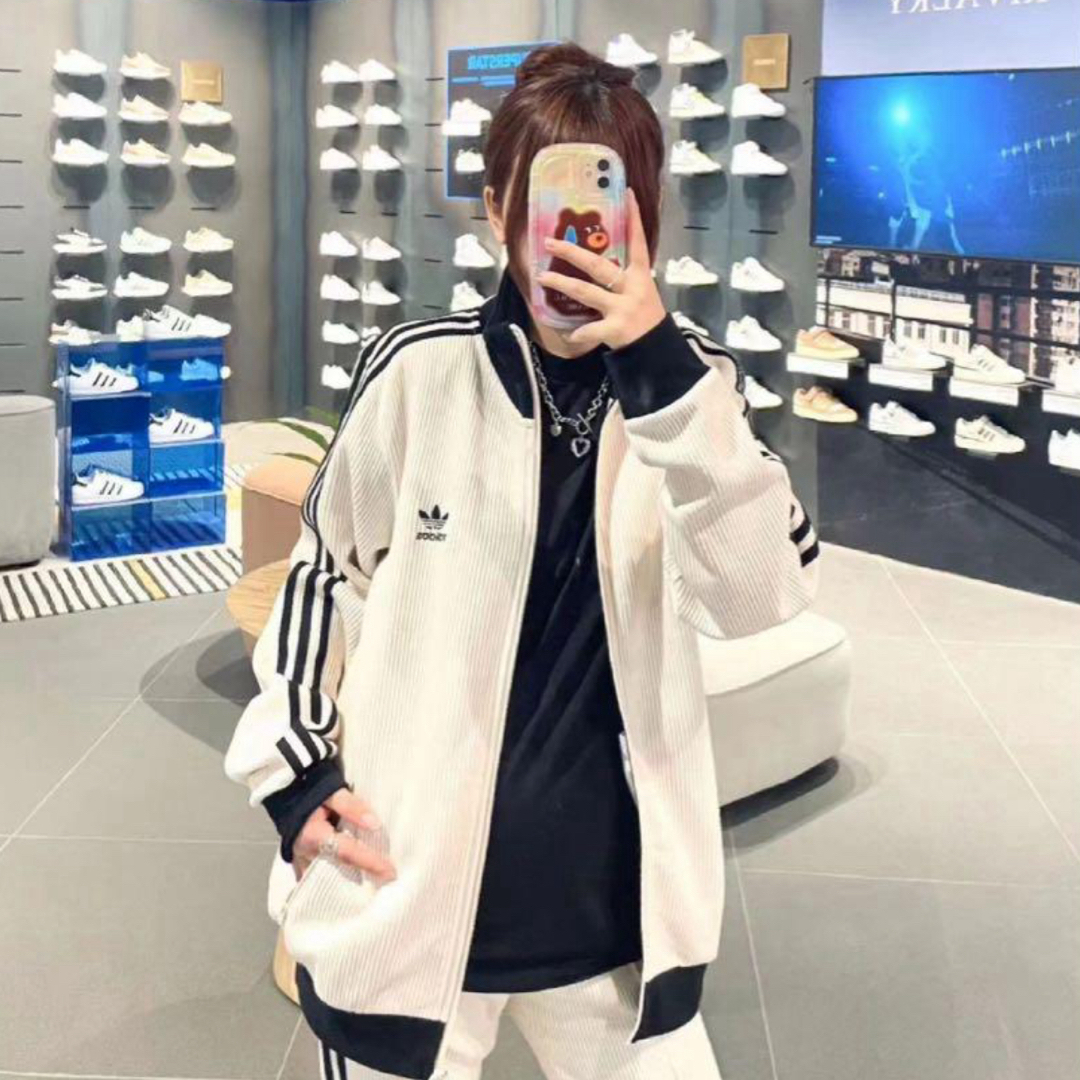 adidas - adidasワッフルトラックジャケット サイズSの通販 by 全ての