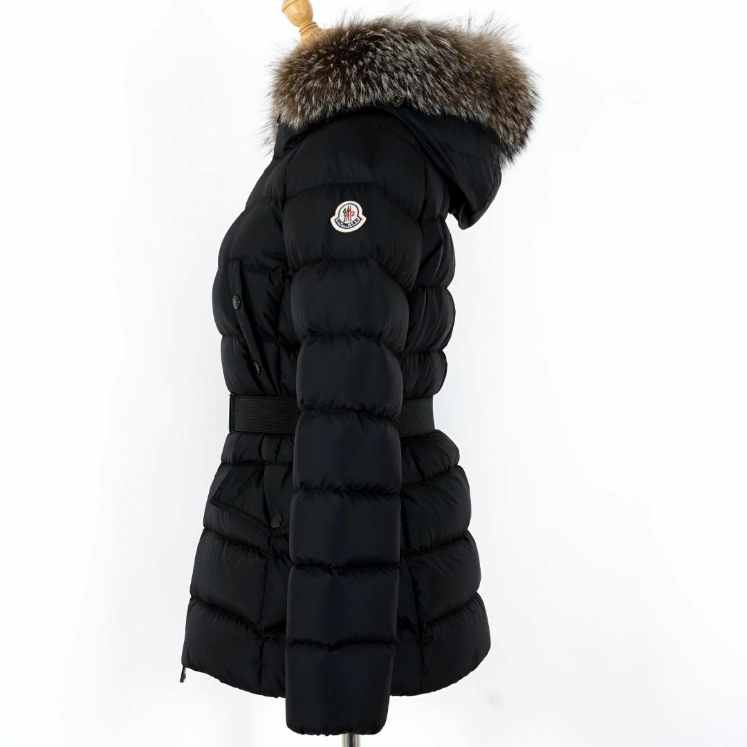 MONCLER - 美品 高級モデル モンクレール CLION ファー付 国内正規品の