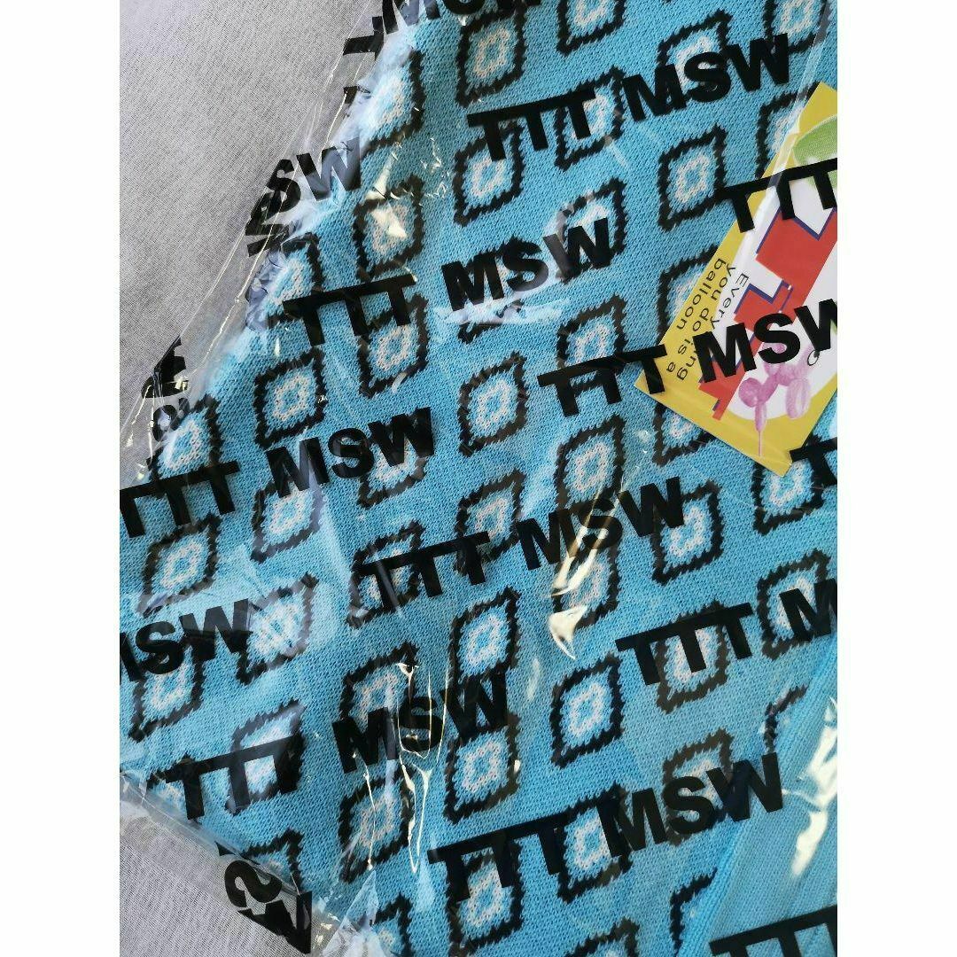 TTT_MSW - TTT_MSW Diamond Knit Polo ブルー 新品 タグ付き XLの通販