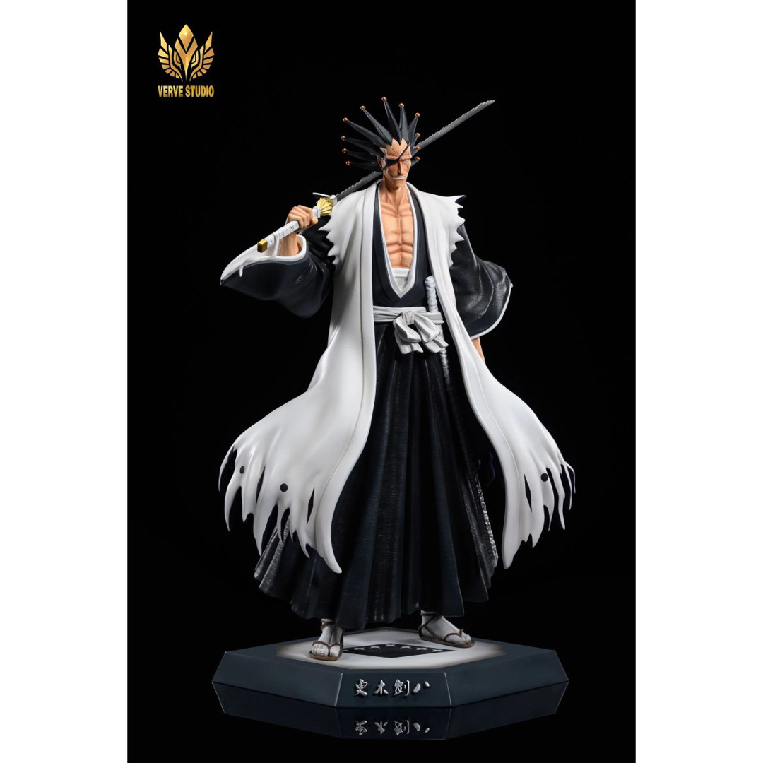 更木剣八 草鹿やちる ブリーチ BLEACH ガレージキット フィギュアの