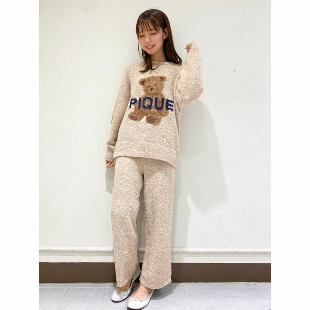 gelato pique - 【新品】gelato pique パウダーメランジベアジャガード