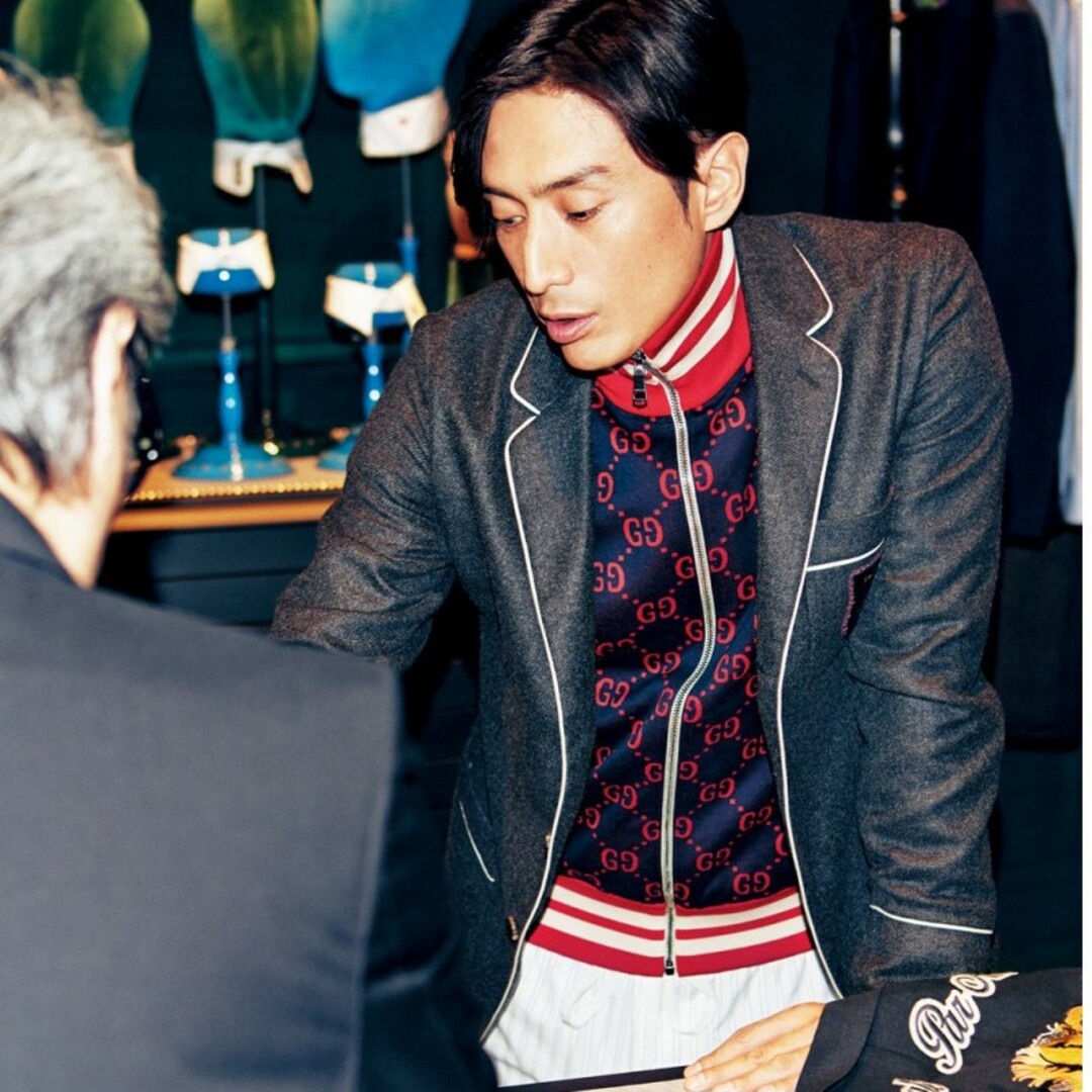 GUCCI - 国内正規品 グッチ GG柄 ジャージ トラックジャケット S